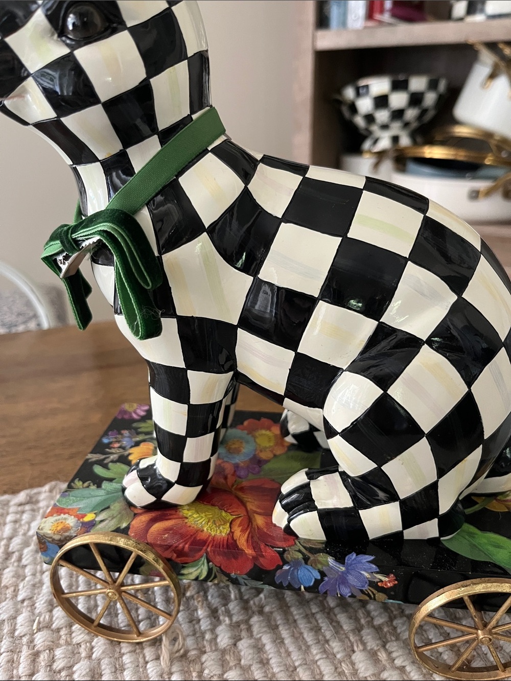 Mackenzie Childs Bunny on Parade Retired - Picture 4 of 12